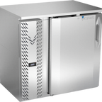 Thumbnail image #1 for Victory Refrigeration VBBN36HC-S One-Section Back Bar Refrigerator, 36"W, Solid Self-Closing Door, Stainless Steel Exterior and Top