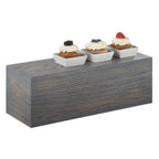 Thumbnail image #1 for Cal-Mil Ashwood 166-7-83 Rectangular Oak Wood Display Riser, Gray Wash, 20"W x 7"D x 7"H