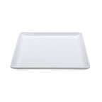 Thumbnail image #1 for G.E.T. Midtown CS-600-W White Square Coupe Melamine Plate, 6 x 6 inch Case of 2 Dozen