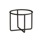 Thumbnail image #1 for Cal-Mil Milo 23791-7-13 Round Wire Riser, 8" Diameter x 7"H, Black