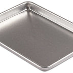 Thumbnail image #1 for JB Prince M450 Quarter-Size Solid Aluminum Sheet Pan, 16 Gauge, Uncoated, 13" x 9-1/2" x 1"