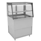 Thumbnail image #1 for RPI Industries Vienna VICD2-20-R-SL-SC-FD Self-Service Cold Display Case, 31-1/2"W, Bottom-Mount Self-Contained Refrigeration