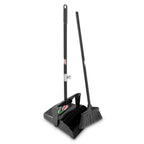 Thumbnail image #1 for Libman Commercial 1446 Broom & Dustpan Set, 12-Inch Wide Dustpan, 36-Inch Tall, Handle Grip, Hanger Hole Case of 2