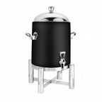 Thumbnail image #1 for Eastern Tabletop Pillard 3221PLMB Thermally Vacuum-Insulated Stainless Steel Coffee Urn, 1-1/2 Gallon, No Heat Required, Black Finish