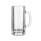 Thumbnail image #1 for Libbey Paneled 5327 Glass Beer Mug, 22 oz., Stemless