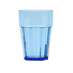 Thumbnail image #1 for Thunder Group Diamond PLPCTB124BL Polycarbonate Tumbler, 24 oz, Blue Case of 4 Dozen