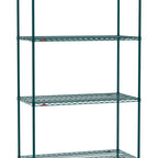 Thumbnail image #1 for Metro Super Erecta SE-1836K3-86-S4 Stationary Starter Wire Shelving Unit, 36"W x 18"D x 86"H, 800 lb. capacity per shelf, 2000 lb. capacity per unit