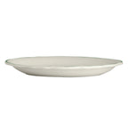 Thumbnail image #2 for Steelite International HL Ivory HL52563930 China Oval Platter, 10 x 7.75 in, Carolyn Styleline Green, Scalloped Edge Case of 2 Dozen