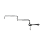 Thumbnail image #1 for Component Hardware Encore KL76-9024-DE4 Wok Range Faucet, Wall Mount, 24-Inch Double-Jointed Stainless Steel Spout