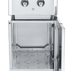 Thumbnail image #1 for Crown Verity MODULAR ICM-SBNG-LT Natural Gas Cabinet Module with Dual Side Burner and Light Package