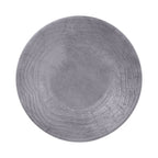Thumbnail image #1 for G.E.T. Denali - EGS B20294-CM Round Melamine Plate, Cement Design, 8.5 in. Diameter Case of 6