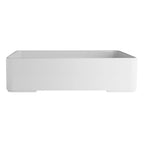 Thumbnail image #1 for Steelite International Creations Oasis 7185TM604 Large Rectangular Melamine Box, 1.75 gal, 13.875 x 10.5 x 3.625 in