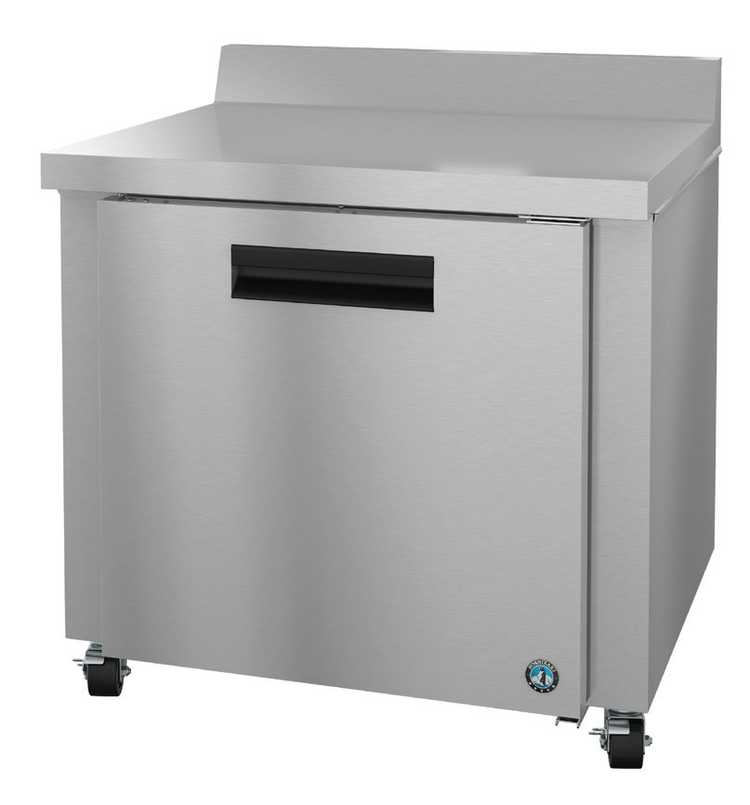 Product image #6 for Hoshizaki Steelheart 36-Inch One-Section Worktop Refrigerator with Solid Hinged Door