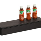Thumbnail image #1 for Cal-Mil 23702-3-13 Rectangular Buffet Riser, Black Metal, 20.5"W x 7"D x 3"H