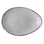 Thumbnail image #1 for Tableware Solutions USA Rustics by Continental 29FUS337-01 White China Coupe Platter, 12-4/5" x 9-1/4" Case of 12