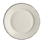 Thumbnail image #1 for Steelite International HL Ivory HL54163927 Round China Plate, 6-1/4 in, Scalloped Edge Case of 3 Dozen