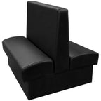 Thumbnail image #1 for Oak Street Ambrose AM-3042-DBL Double Upholstered Restaurant Booth, 30"L x 42"H, Finished Ends and Back