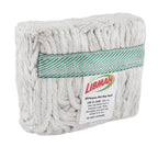 Thumbnail image #1 for Libman Commercial 1786 Wet Mop Head, 16-inch, 14 oz, Cut-End, 1-1/4-inch Band, 4-Ply Cotton Blend Case of 12