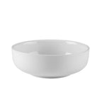 Thumbnail image #1 for CAC China MB-309 Porcelain Salad/Pasta Bowl, 72 oz, 9 1/4" Diameter, Wide Well 1 Dozen