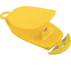 Thumbnail image #1 for AllPoints Foodservice Parts & Supplies 1421759 Multi-Purpose Cutter, 3-3/4"L x 1-7/8", 4 Stainless Steel Blades, Yellow
