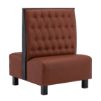 Thumbnail image #1 for ATSMFG ATS AT&S-ADD-K48-BT GR5/COM Single Upholstered Restaurant Booth, 30" Long x 48" High, Button-Tufted Back