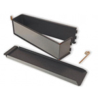 Thumbnail image #1 for Matfer Bourgeat Exopan 331286 Rectangular Steel Meat Pie Mold, Nonstick Interior, Removable Pins