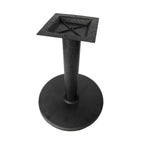 Thumbnail image #2 for SunFab 685-TB22RTH Dining Height Table Base, 22" Base Spread, 3" Steel Column, Cast Iron, Black Finish