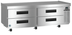 Thumbnail image #2 for Hoshizaki Steelheart 72-1/2-Inch Low-Profile Refrigerated Chef Base with 4 Drawers, Right-Side Condenser