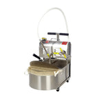 Thumbnail image #1 for R. F. Hunter HF 130C Mobile Fryer Filter, 130 lb Capacity, Cloth Filter, Hose Assembly, Compact Stainless Steel Construction