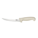 Thumbnail image #1 for CAC China Klinge® KSBN-61 6" Curved Stamped High-Carbon Steel Boning Knife with White Handle Case of 36