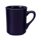 Thumbnail image #1 for International Tableware Cancun 87241-04 Cobalt Blue Ceramic Mug with Handle, 8-1/2 oz. Case of 3 Dozen