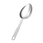 Thumbnail image #1 for Thunder Group SLMS033V Measuring Scoop, 1/3 Cup, 8-3/4" Long, Oval, 18/8 Stainless Steel Case of 72