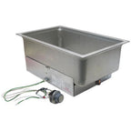 Thumbnail image #1 for AllPoints Foodservice Parts & Supplies Wells 761089 Drop-In Electric Food Warmer, 1 Full-Size Pan, Wet/Dry, With Drain