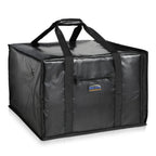 Thumbnail image #1 for New Star Foodservice Inc. 51148 Insulated Black Pizza Delivery Bag, Fits 18–20" Pizzas Case of 5