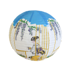 Thumbnail image #1 for Thunder Group Samurai HL36-2 Japanese Cochin Paper Lantern, 16-Inch Round, Samurai Painting Case of 96