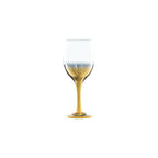 Thumbnail image #1 for Kadra Kitchenware Vikko Decor VD-2085-G Water Glass, 11.5 oz., Ombre Gold Case of 24