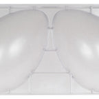 Thumbnail image #1 for JB Prince K803 Chocolate Mold, Two Forms, 8"H Half-Egg Shape, Rigid Polycarbonate