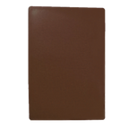 Thumbnail image #1 for TableCraft Products CB1218BRA Polyethylene Cutting Board, 12 x 18 x 1/2 in, Brown Case of 6