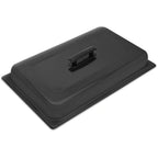 Thumbnail image #2 for Sterno Windguard™ 70225 Full-Size Rectangular Steel Chafing Dish Lid, Matte Black