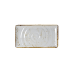 Thumbnail image #1 for Steelite International Creations, Craft White MEL 68A416EL595 Rectangular Melamine Gastronorm Platter, White, 12-3/4" x 7"