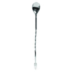 Thumbnail image #1 for TableCraft Products Cash & Carry H503K 12-Inch Stainless Steel Bar Mixing Spoon with Forked End Case of 6