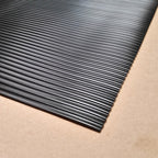 Thumbnail image #2 for Cactus Mat EZY Kleen 1011F-E3 Round Rib Vinyl Floor Mat Runner, Gray, 3' Wide x 1/8" Thick