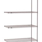 Thumbnail image #1 for Metro Super Erecta SE-2442K4-74-A4 Add-On Wire Shelving Unit, 42"W x 24"D x 74"H, 800 lb. capacity per shelf, 2000 lb. capacity per unit, 1" shelf