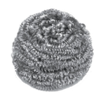 Thumbnail image #1 for Alegacy Foodservice Products AL300 Industrial-Strength Stainless Steel Sponge, 3-Inch Diameter Case of 6 Dozen