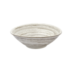 Thumbnail image #1 for Korin Inc Uzumaki BWL-200 Round China Pasta Bowl, 16 oz, 7 in, Brown Spiral Design