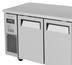 Thumbnail image #5 for Turbo Air J Series Two-Section Side-Mount Undercounter Refrigerator with Solid Doors, 9.93 Cu. Ft.