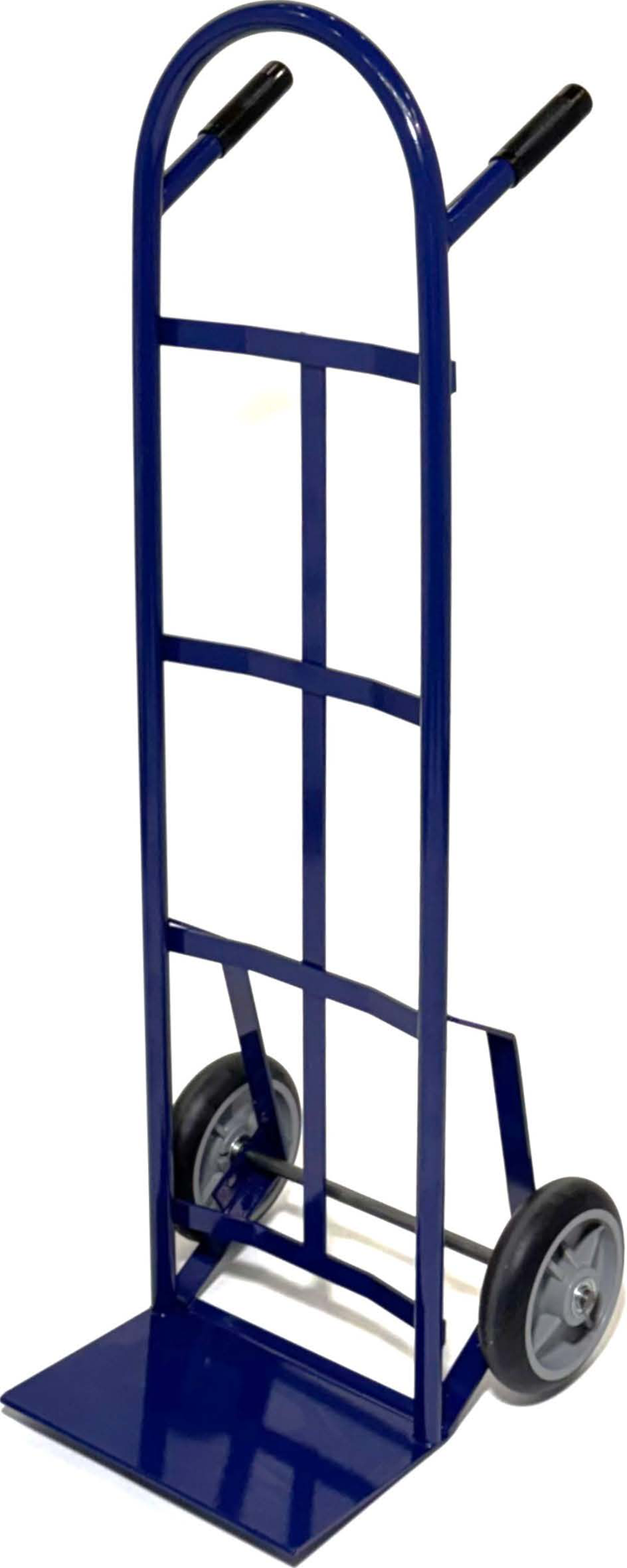 Product image #5 for Channel Steel Stocking Hand Truck with Dual Pin Handles and Mold-On Rubber Wheels