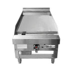 Thumbnail image #1 for Connerton CG-18-T Countertop Gas Griddle, 18"W x 24"D Cooking Surface, 1" Smooth Steel Plate, Thermostatic Control