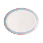 Thumbnail image #1 for Tableware Solutions USA Cosmo by Continental 50COBLU075 11" Oval Blue China Platter Case of 12