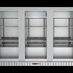 Thumbnail image #7 for Koolmore BC-3DSW-SS Three-Section Back Bar Refrigerator, 3 Glass Swing Doors, 11.3 Cu. Ft., Stainless Steel